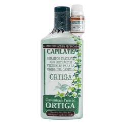 Shampoo Capilatis Ortiga 410 Ml + Concentrado Anti Caída
