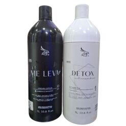 KIT DE ALISADO ESCOVA PROGRESSIVA ZAP ME LEVA BLACK 1L