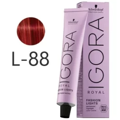 IGORA FASHION LIGHTS ROJO EXTRA N° L-88