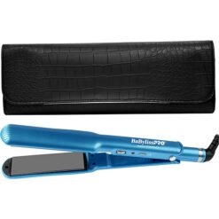 Planchita BaBylissPRO  Nano Titanium 38 mm 220v - Celeste + Estuche