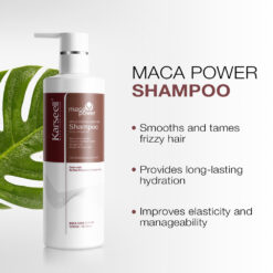 Shampoo de reparación profunda con aceite de argán Karseell para cabello dañado 500ml