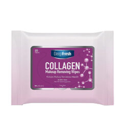 Toallitas desmaquillantes con colágeno Deep Fresh (25 unidades)