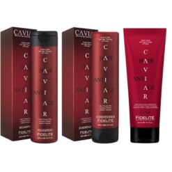 Promo Especial Kit Caviar Fidelite X 260 Ml - Shampoo + Acondicionador + Crema Peinar