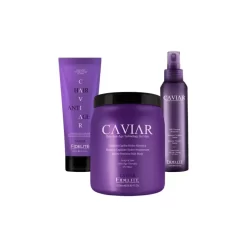 PROMO ESPECIAL  Kit Caviar Fidelite Mascara Crema Protector Termico