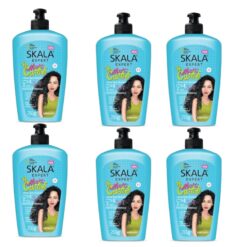 PROMO ESPECIAL CREMA DE PEINAR PARA RULOS SKALA 250 GRAMOS POR 6 UNIDADES