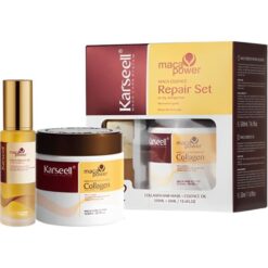 Mascarilla capilar de colágeno Karseell + conjunto de aceite de argán